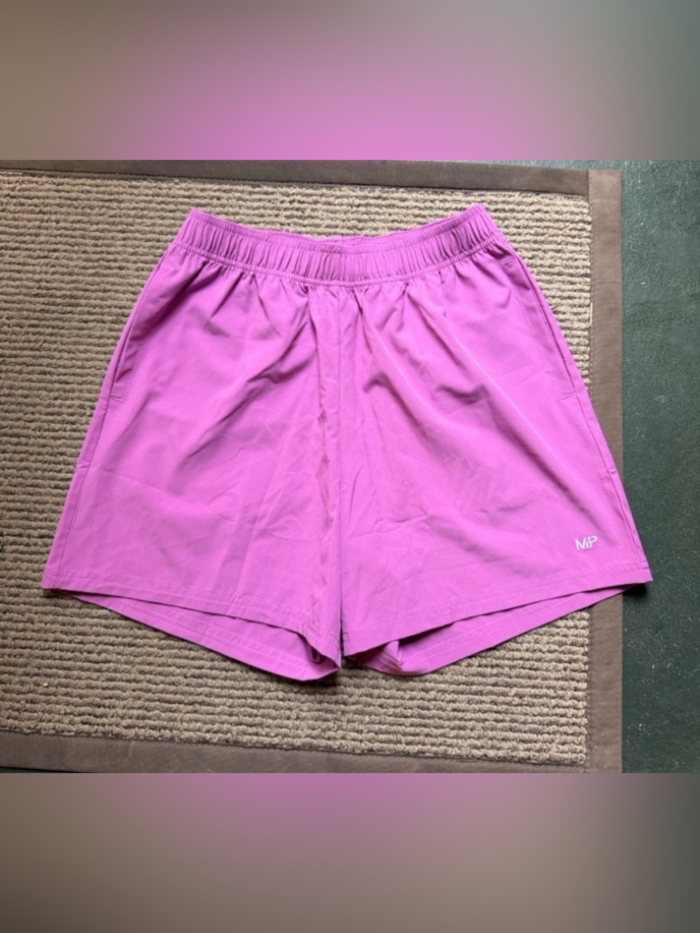 Magenta Purple Running Shorts